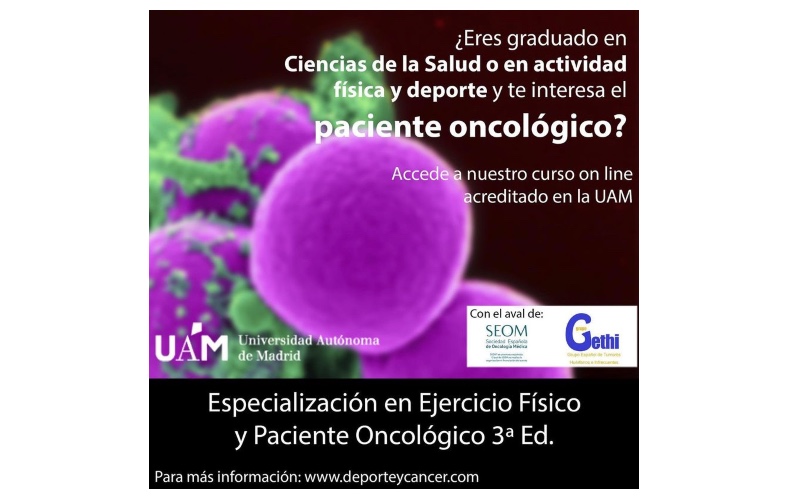  EJERCICIO FÍSICO EN EL PACIENTE ONCOLÓGICO 